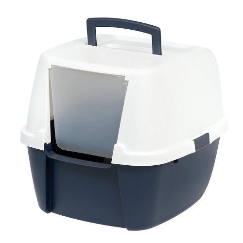 Covered cat clearance litter tray argos